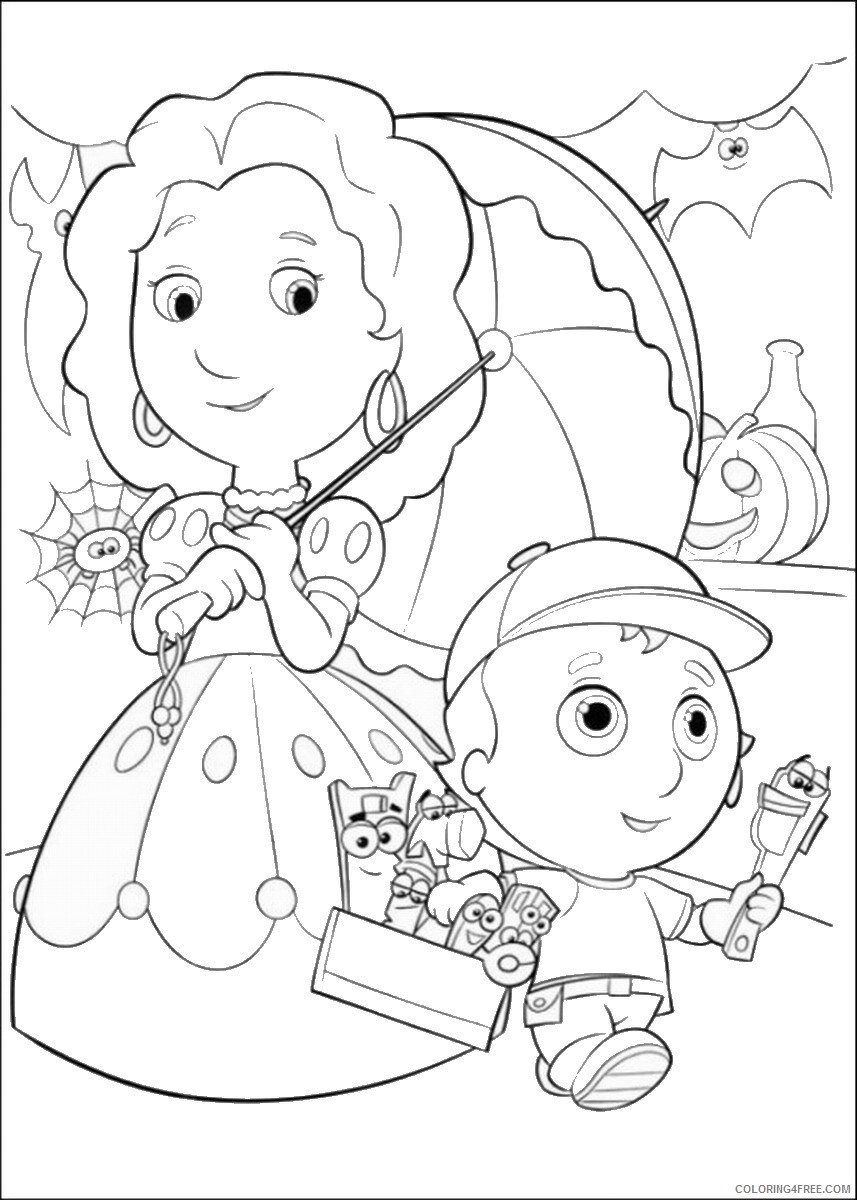 Handy Manny Coloring Pages TV Film handy_manny_coloring1 Printable 2020 03382 Coloring4free