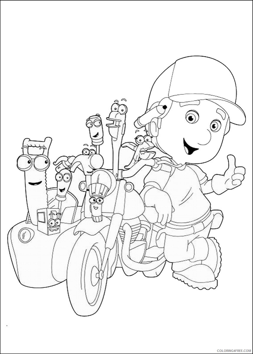 Handy Manny Coloring Pages TV Film handy_manny_coloring11 Printable 2020 03384 Coloring4free