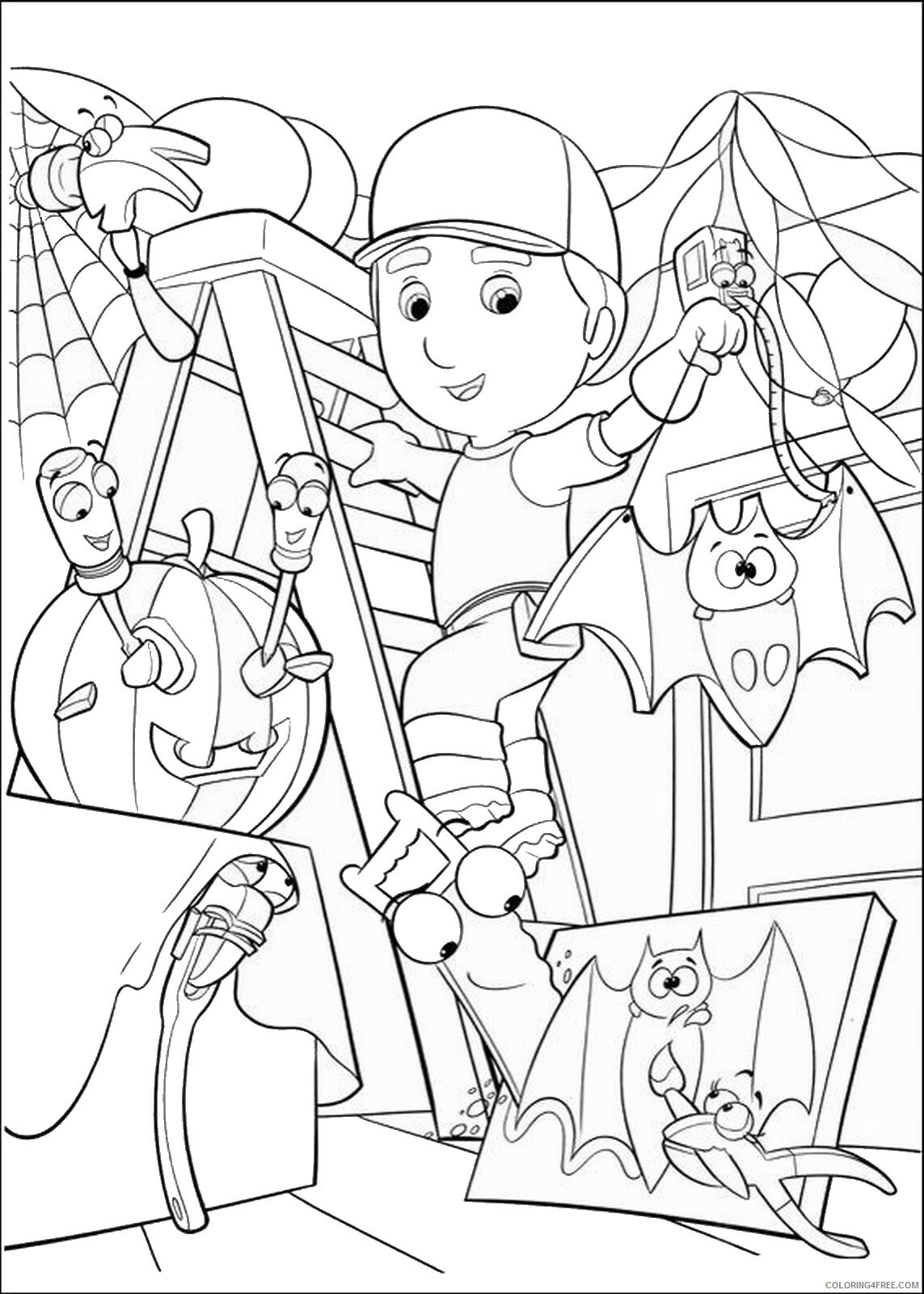 Handy Manny Coloring Pages TV Film handy_manny_coloring20 Printable 2020 03394 Coloring4free