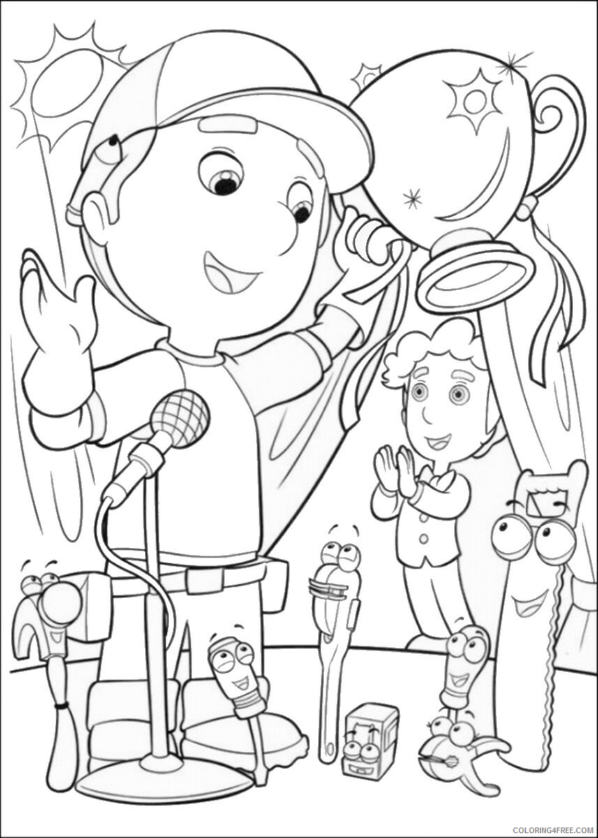 Handy Manny Coloring Pages TV Film handy_manny_coloring3 Printable 2020 03404 Coloring4free