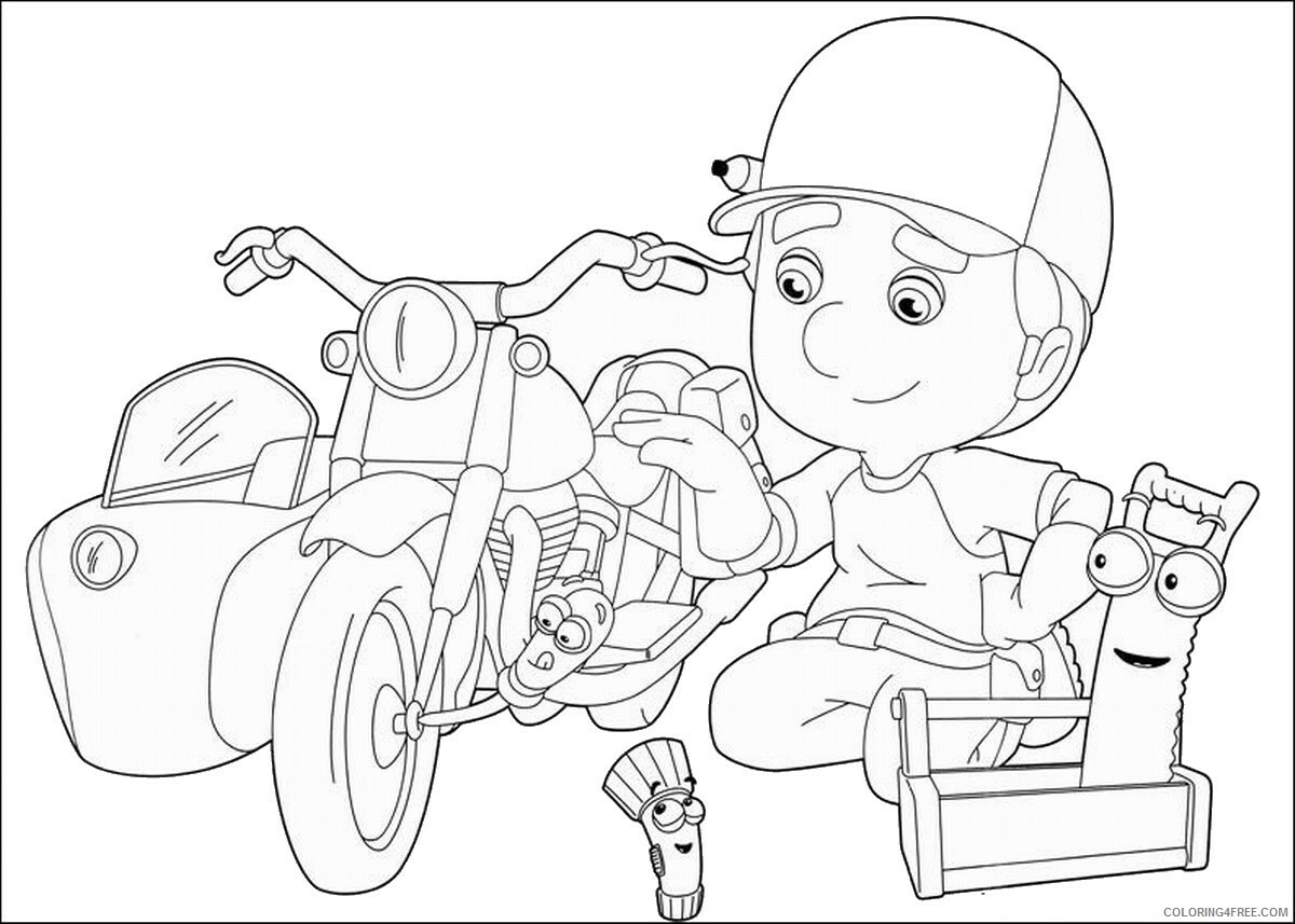 Handy Manny Coloring Pages TV Film handy_manny_coloring5 Printable 2020 03407 Coloring4free