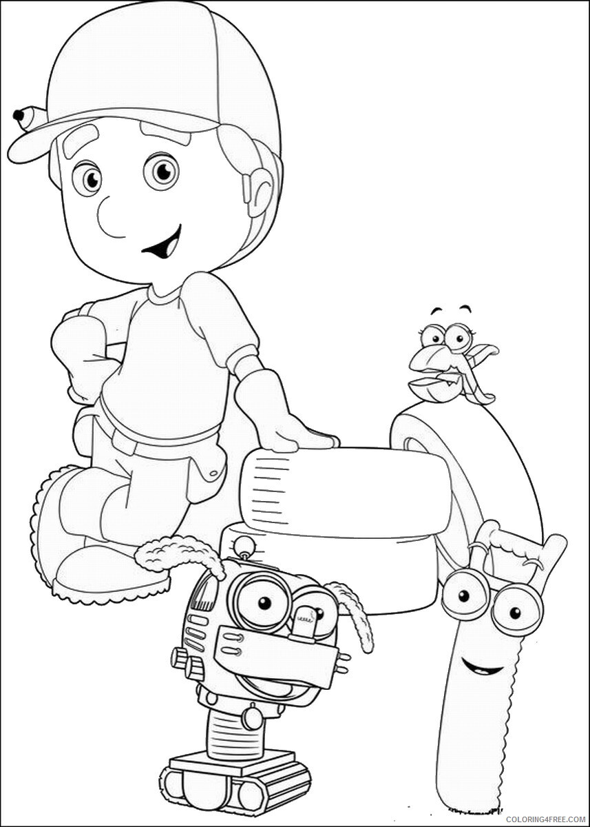 Handy Manny Coloring Pages TV Film handy_manny_coloring7 Printable 2020 03409 Coloring4free
