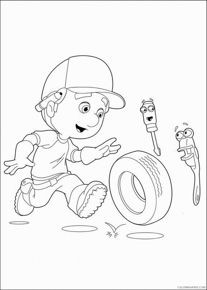 Handy Manny Coloring Pages TV Film handy_manny_coloring9 Printable 2020 03411 Coloring4free