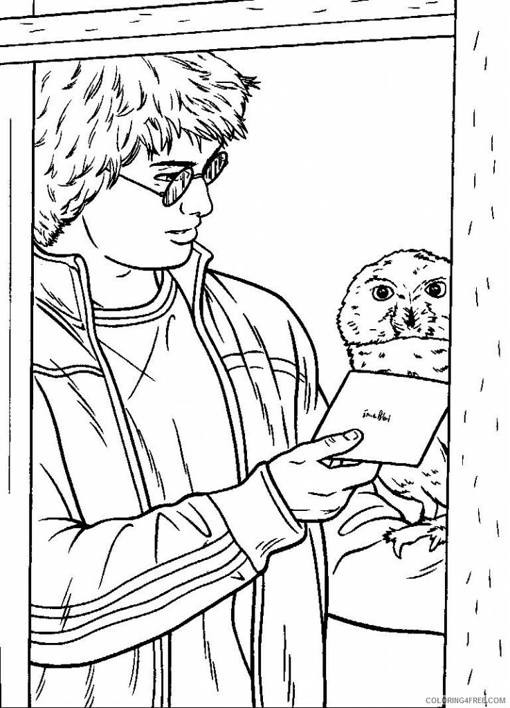 Harry Potter Coloring Pages TV Film Free Harry Potter Printable 2020 03458 Coloring4free