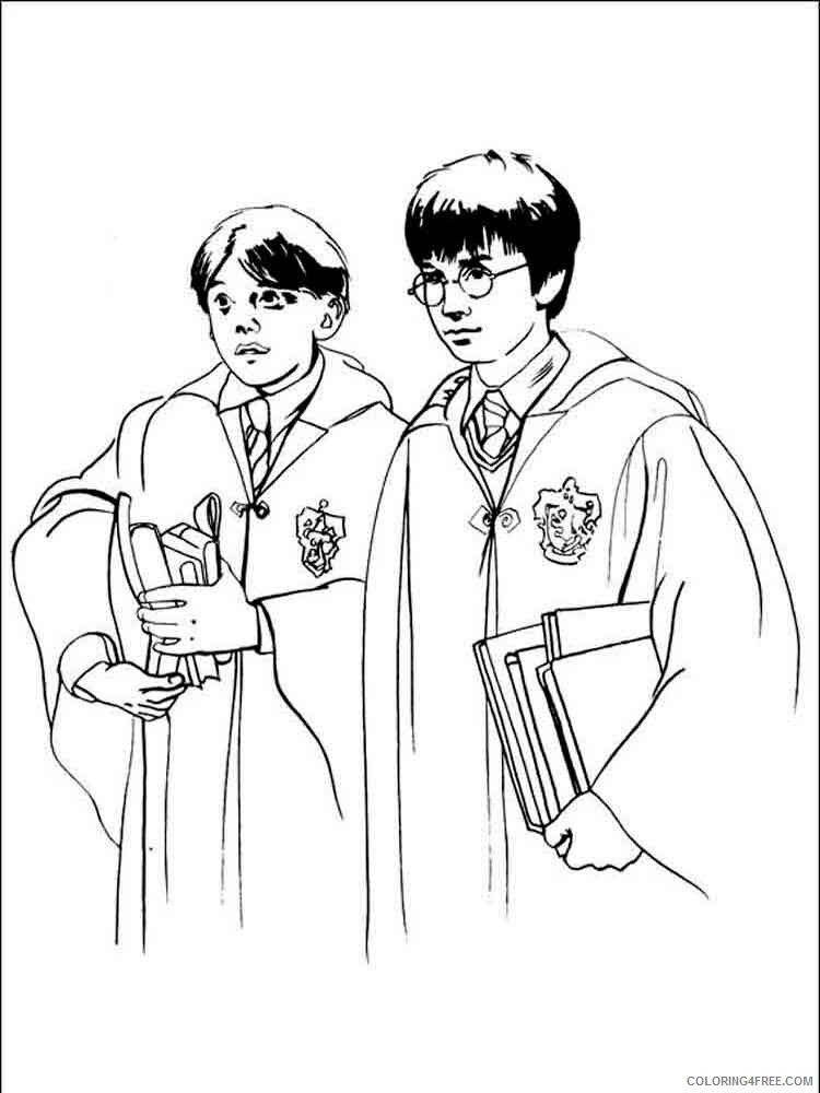 Harry Potter Coloring Pages TV Film Harry Potter 2 Printable 2020 03519 Coloring4free