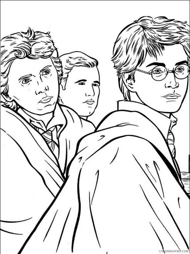 Harry Potter Coloring Pages TV Film Harry Potter 23 Printable 2020 03522 Coloring4free