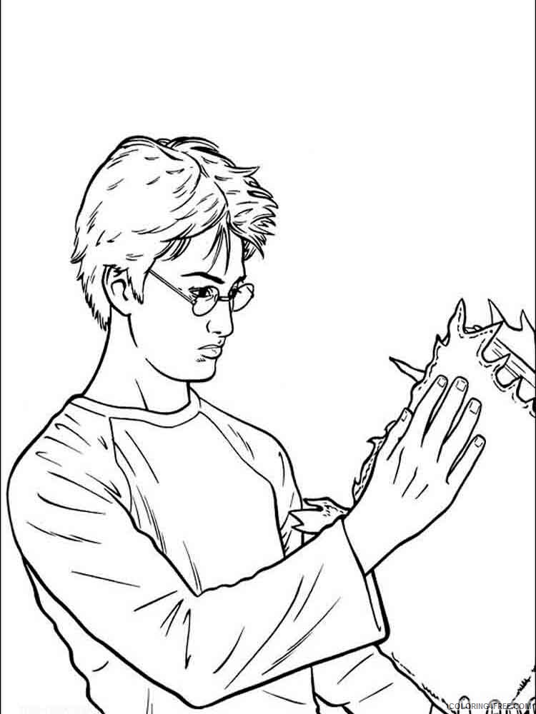 Harry Potter Coloring Pages TV Film Harry Potter 6 Printable 2020 03527 Coloring4free