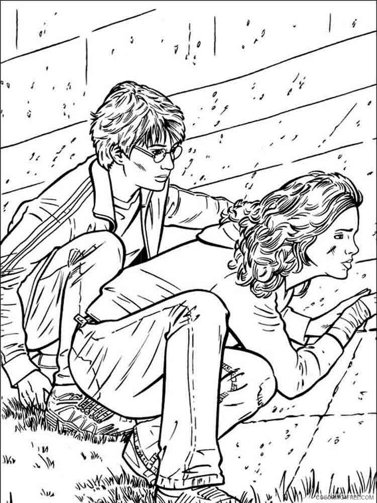 Harry Potter Coloring Pages TV Film Harry Potter 7 Printable 2020 03528 Coloring4free