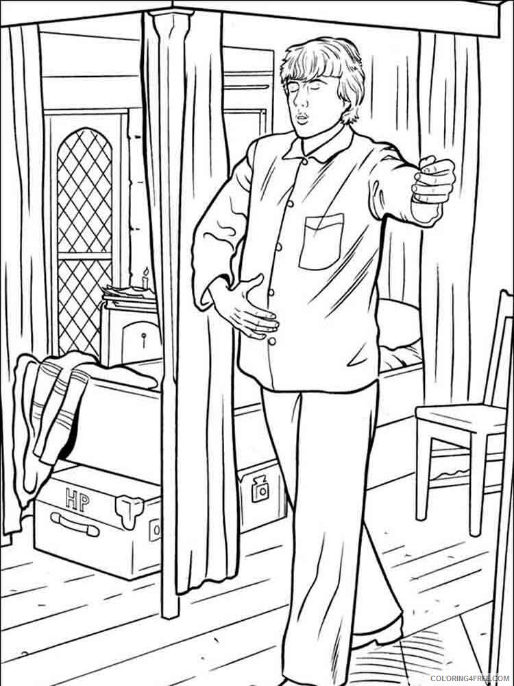 Harry Potter Coloring Pages TV Film Harry Potter 9 Printable 2020 03530 Coloring4free