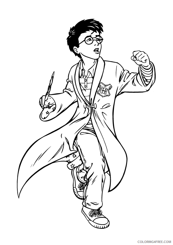 Harry Potter Coloring Pages TV Film Harry Potter Sheet Printable 2020 03536 Coloring4free