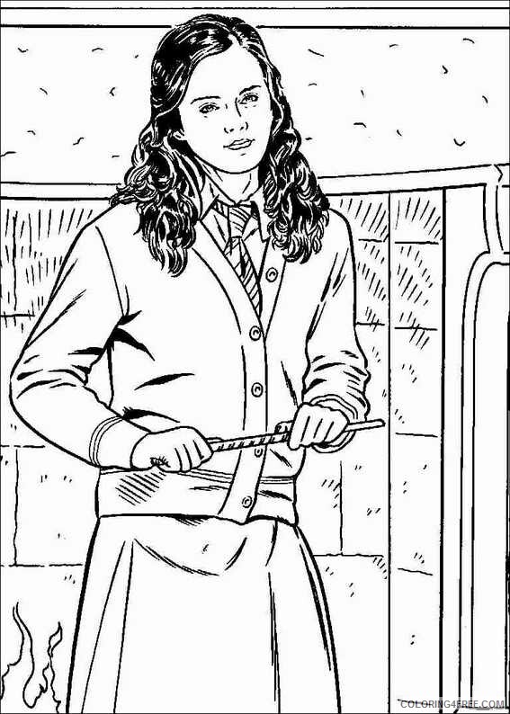 Harry Potter Coloring Pages TV Film harry potter 020 Printable 2020 03483 Coloring4free
