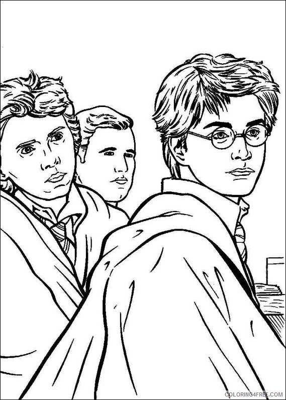 Harry Potter Coloring Pages TV Film harry potter 046 Printable 2020 03496 Coloring4free