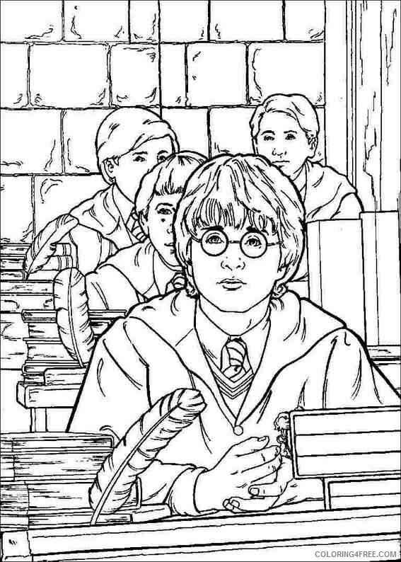 Harry Potter Coloring Pages TV Film harry potter 064 Printable 2020 03499 Coloring4free