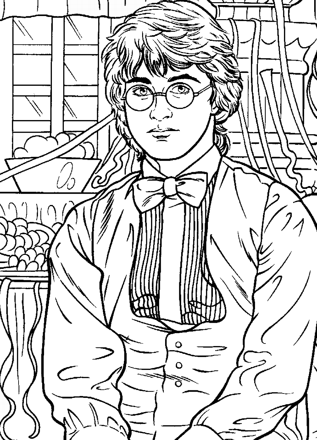 Harry Potter Coloring Pages TV Film harrypc101 Printable 2020 03459 Coloring4free