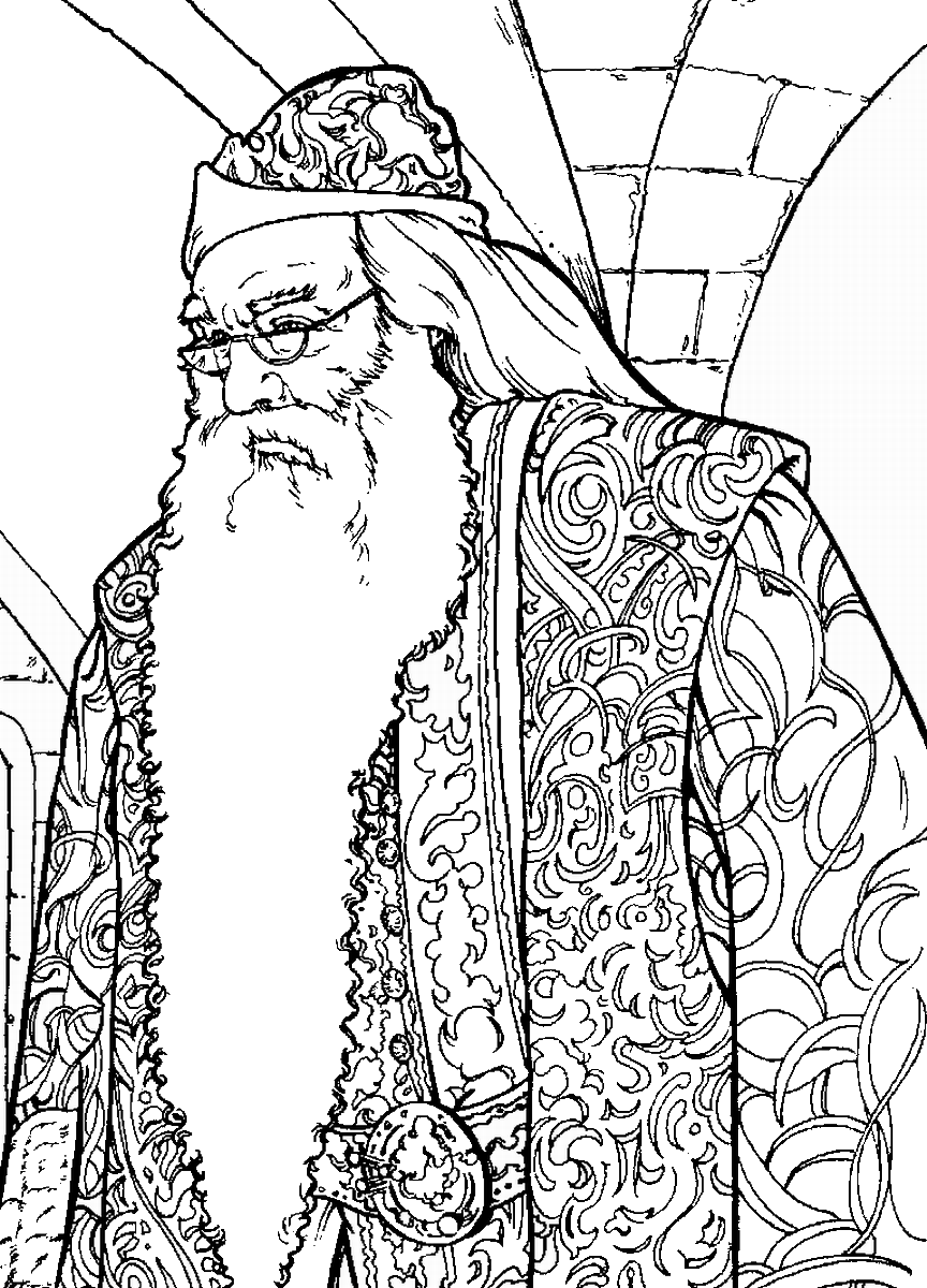 Harry Potter Coloring Pages TV Film harrypc87 Printable 2020 03466 Coloring4free