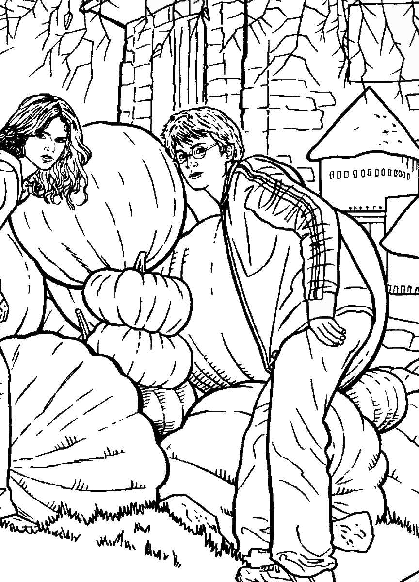 Harry Potter Coloring Pages TV Film harrypc94 Printable 2020 03473 Coloring4free