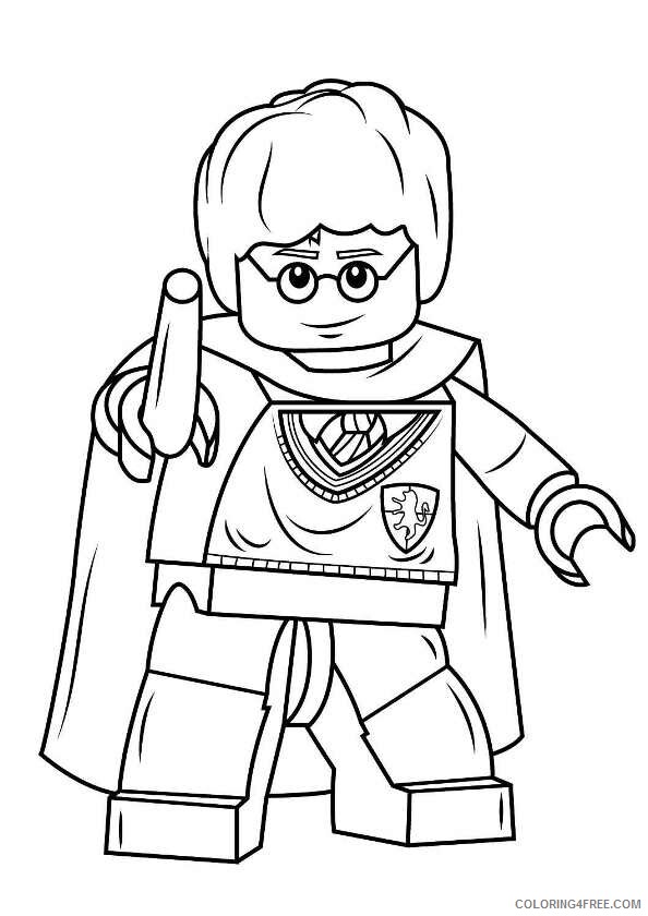Harry Potter Coloring Pages TV Film lego harry potter 5hz6q Printable 2020 03543 Coloring4free