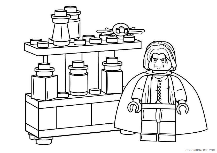Harry Potter Coloring Pages TV Film lego harry potter K0F6W Printable 2020 03546 Coloring4free