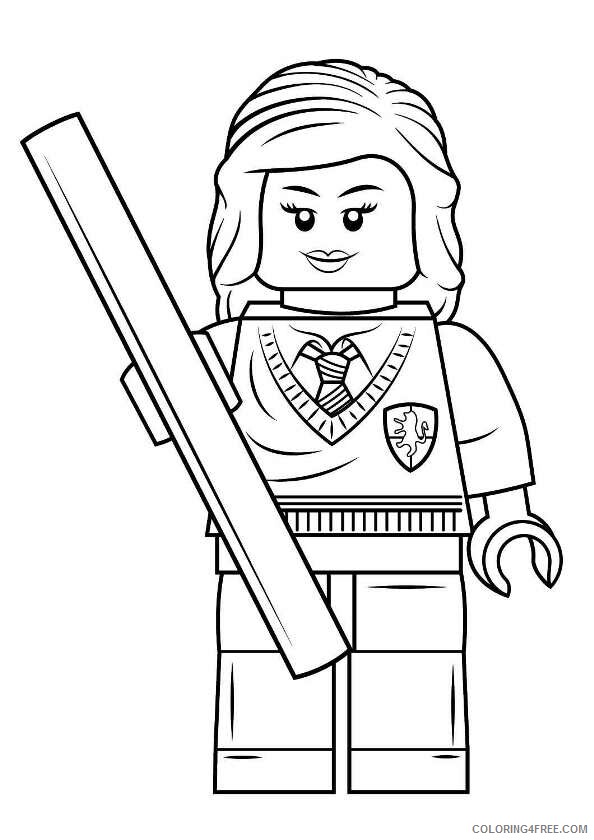 Harry Potter Coloring Pages TV Film lego harry potter gBmVE Printable 2020 03545 Coloring4free