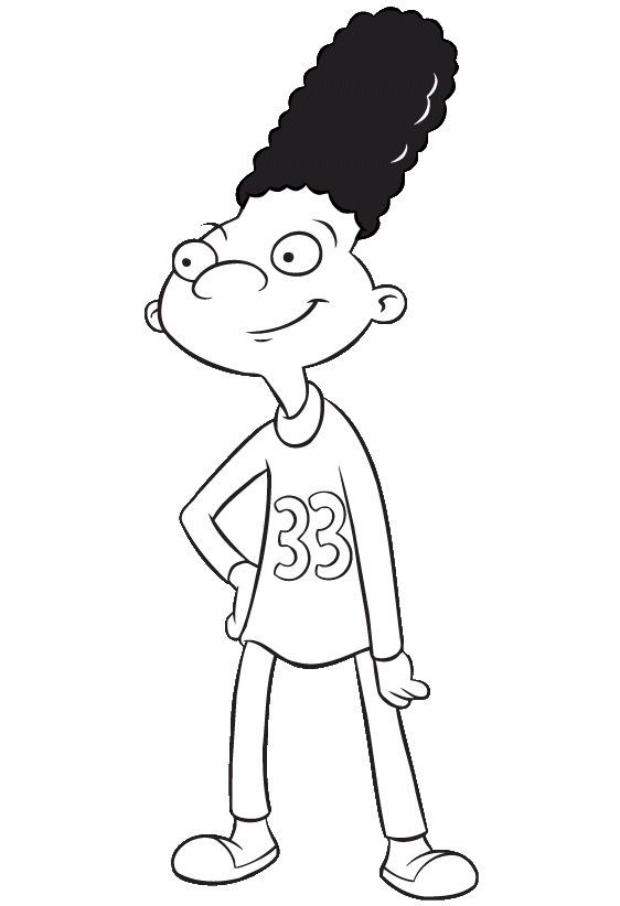 Hey Arnold Coloring Pages TV Film hey arnold 3 Printable 2020 03595 Coloring4free