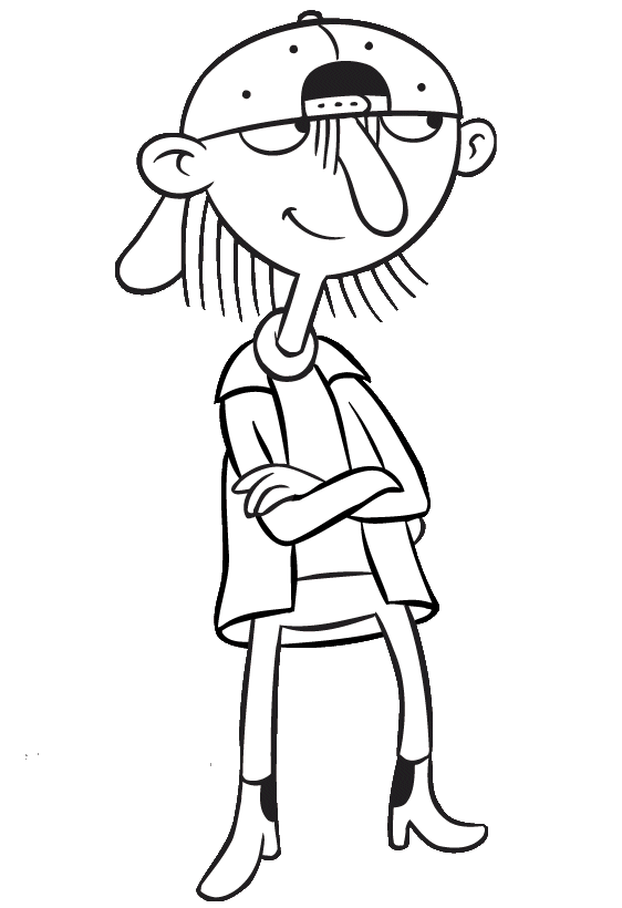 Hey Arnold Coloring Pages TV Film hey arnold 4KjUx Printable 2020 03580 Coloring4free
