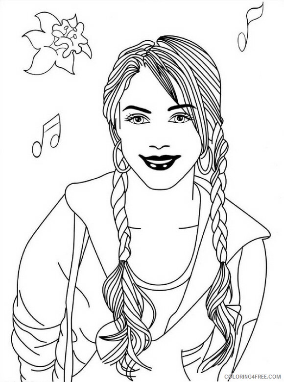 High School Musical Coloring Pages TV Film Printable 2020 03607 Coloring4free