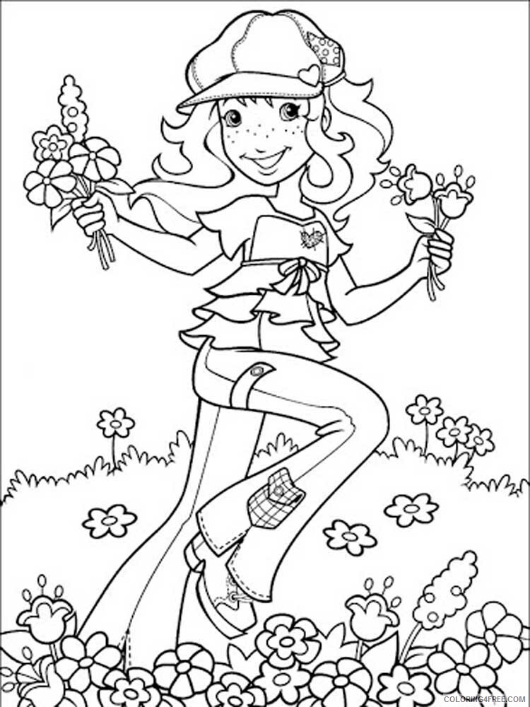 Holly Hobbie Coloring Pages TV Film Holly Hobbie 11 Printable 2020 03632 Coloring4free