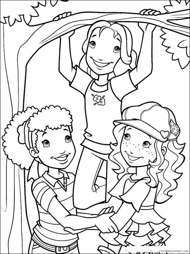 Holly Hobbie Coloring Pages TV Film Holly Hobbie 2 Printable 2020 03637 Coloring4free