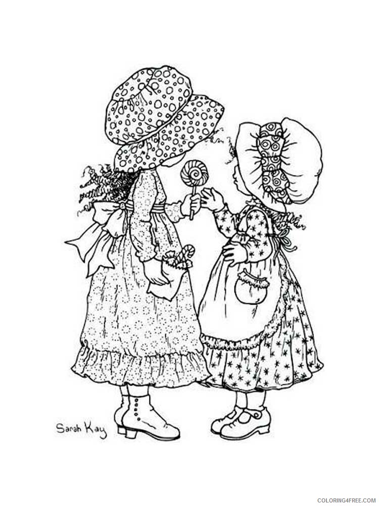 Holly Hobbie Coloring Pages TV Film Holly Hobbie 5 Printable 2020 03640 Coloring4free