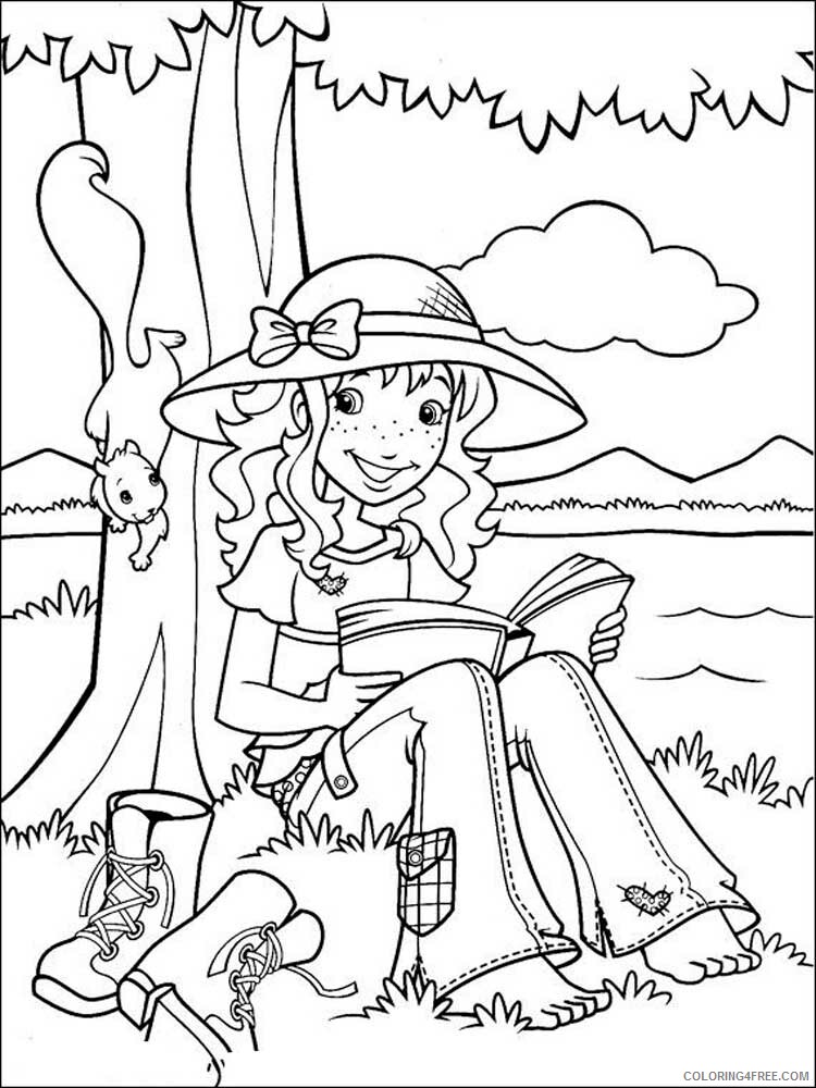 Holly Hobbie Coloring Pages TV Film Holly Hobbie 6 Printable 2020 03641 Coloring4free