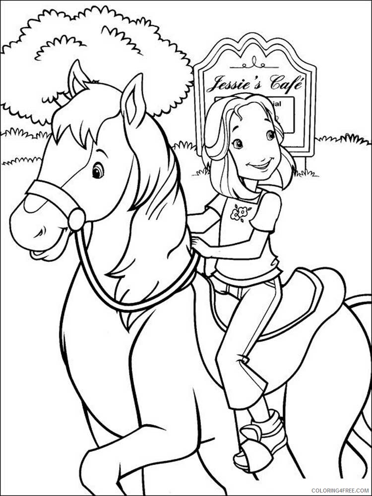 Holly Hobbie Coloring Pages TV Film Holly Hobbie 7 Printable 2020 03642 Coloring4free