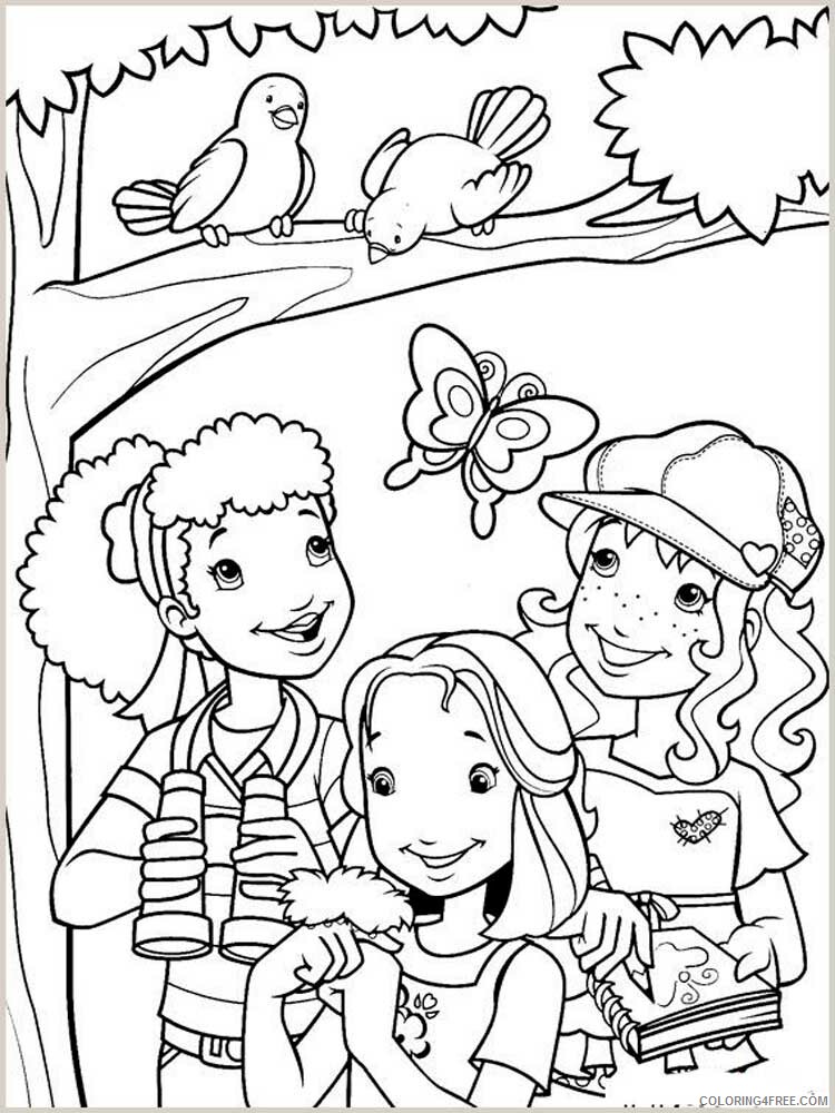 Holly Hobbie Coloring Pages TV Film Holly Hobbie 9 Printable 2020 03644 Coloring4free
