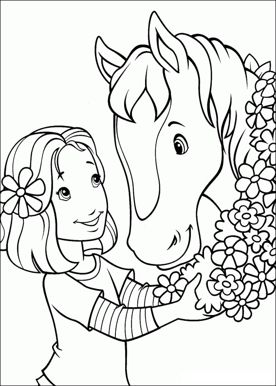 Holly Hobbie Coloring Pages TV Film holly hobbie bqyUV Printable 2020 03617 Coloring4free