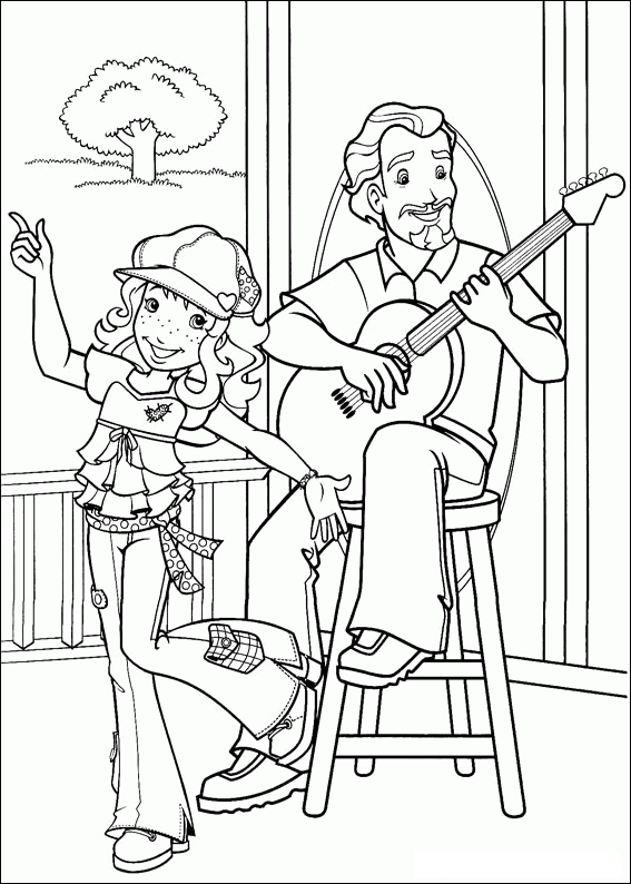 Holly Hobbie Coloring Pages TV Film holly hobbie gCpLl Printable 2020 03622 Coloring4free