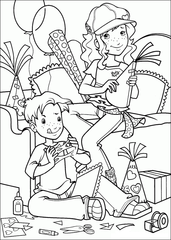Holly Hobbie Coloring Pages TV Film holly hobbie wmMuc Printable 2020 03627 Coloring4free