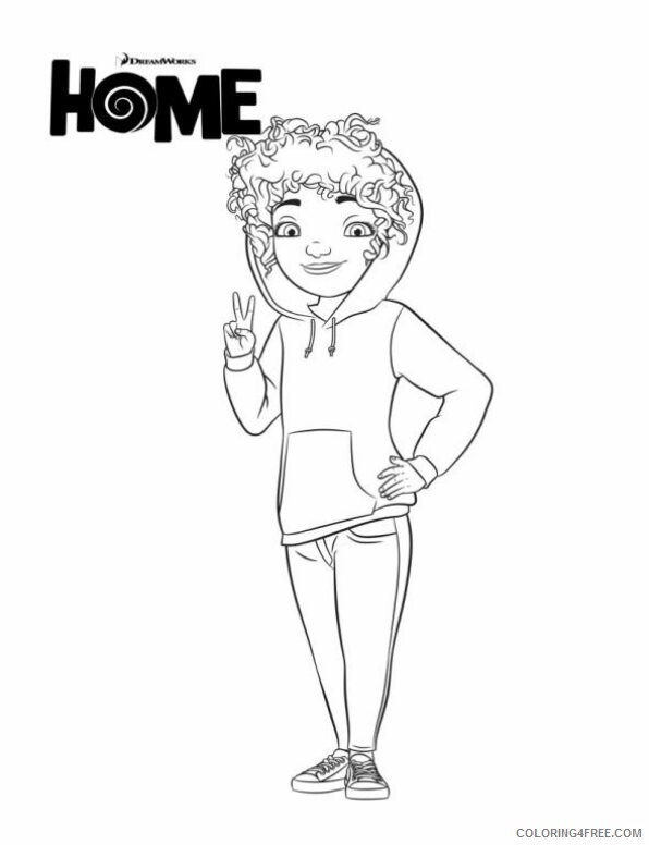 Home Film Coloring Pages TV Film home kyxtF Printable 2020 03647 Coloring4free