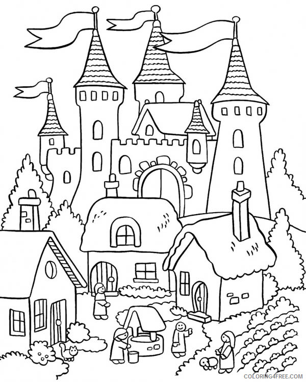 Home on the Range Coloring Pages TV Film Home on the Prairie Printable 2020 03659 Coloring4free