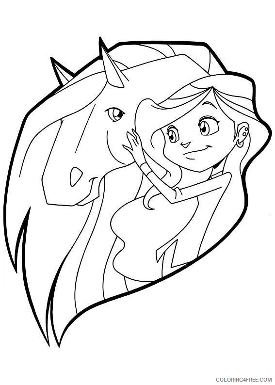 Horseland Coloring Pages TV Film Horseland For Kids Printable 2020 03720 Coloring4free
