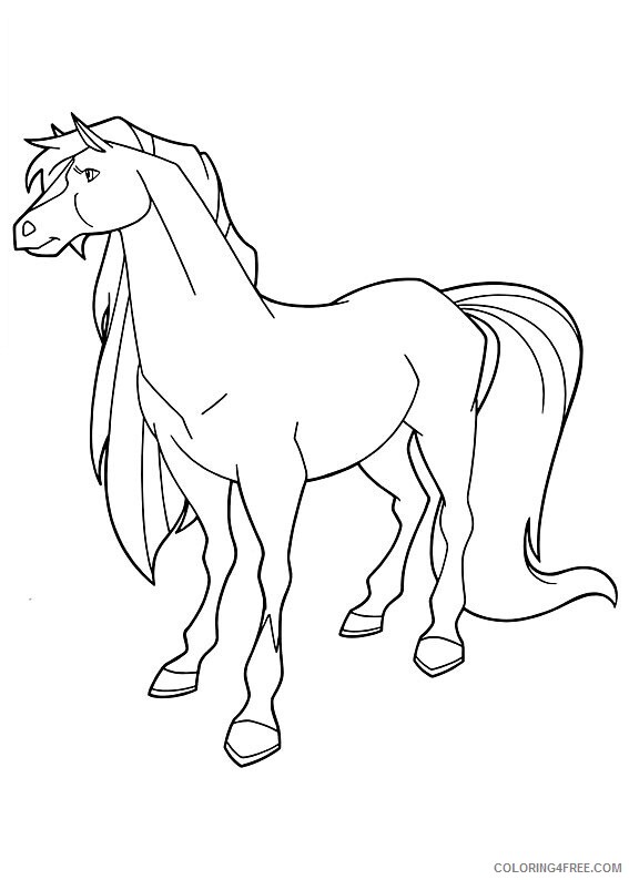 Horseland Coloring Pages TV Film Horseland Printable 2020 03699 Coloring4free