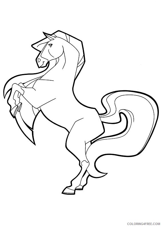Horseland Coloring Pages TV Film Horseland Printable 2020 03700 Coloring4free