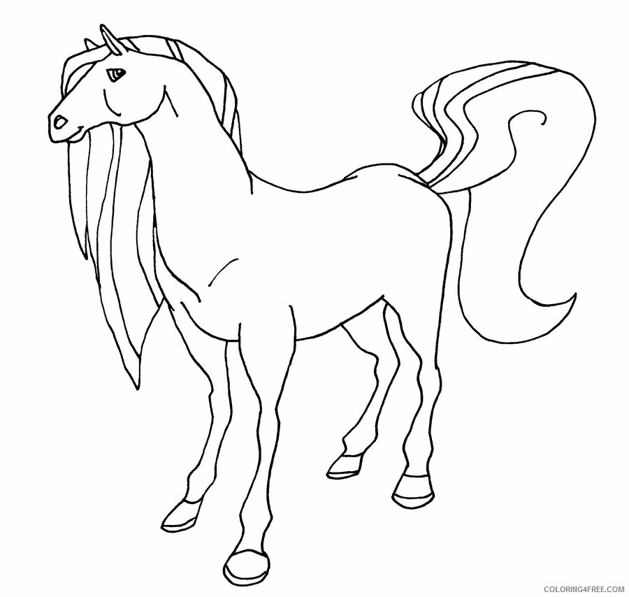 Horseland Coloring Pages TV Film Horseland Printable 2020 03721 Coloring4free