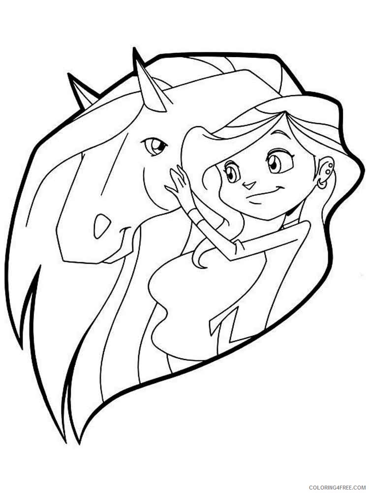 Horseland Coloring Pages TV Film horseland 1 Printable 2020 03701 Coloring4free