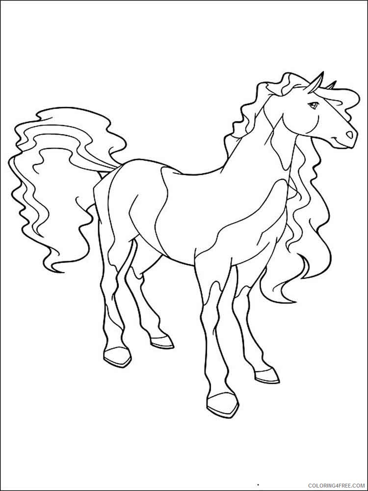 Horseland Coloring Pages TV Film horseland 10 Printable 2020 03702 Coloring4free