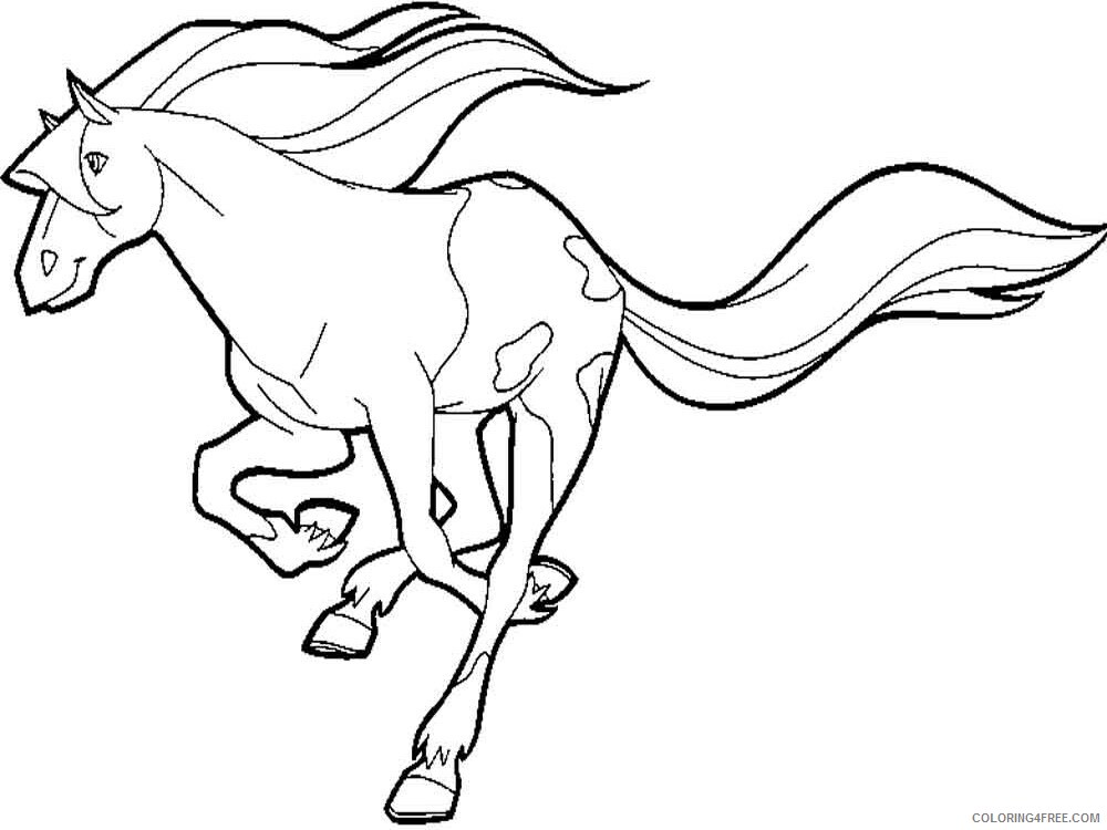 Horseland Coloring Pages TV Film horseland 14 Printable 2020 03705 Coloring4free