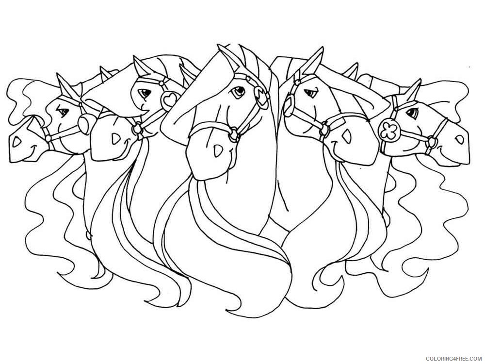 Horseland Coloring Pages TV Film horseland 15 Printable 2020 03706 Coloring4free