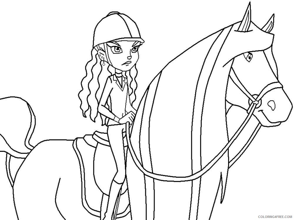 Horseland Coloring Pages TV Film horseland 23 Printable 2020 03712 Coloring4free