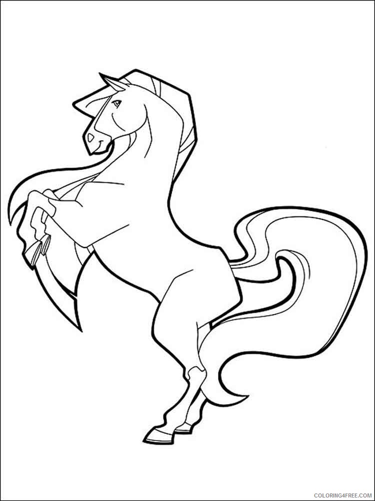 Horseland Coloring Pages TV Film horseland 4 Printable 2020 03714 Coloring4free