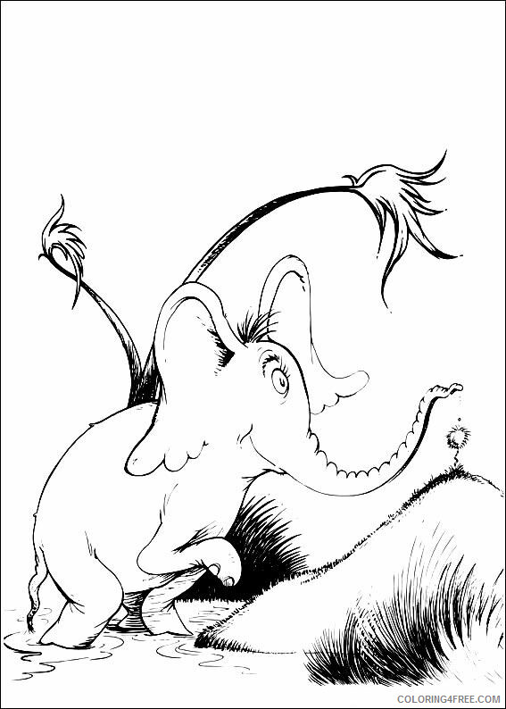 Horton Hears a Who Coloring Pages TV Film horton I6HES Printable 2020 03763 Coloring4free