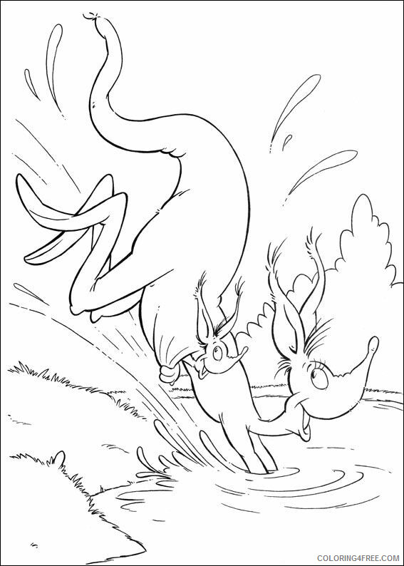 Horton Hears a Who Coloring Pages TV Film horton uDr2H Printable 2020 03767 Coloring4free