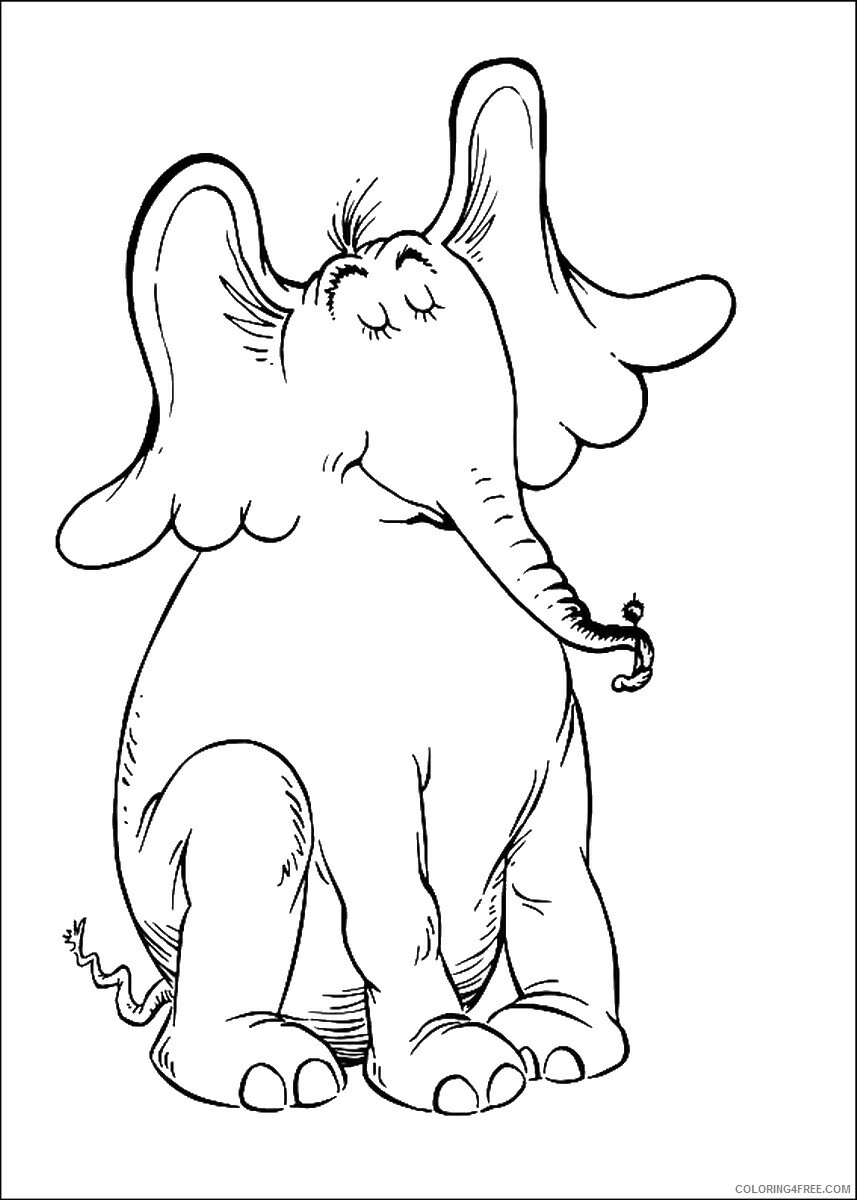Horton Hears a Who Coloring Pages TV Film horton_cl_03 Printable 2020 03725 Coloring4free